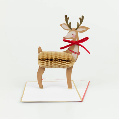 Reindeer Pop Up Card