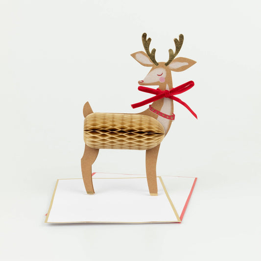 Reindeer Pop Up Card