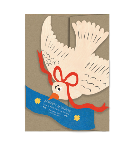 Happy Birthday Bird with Bow