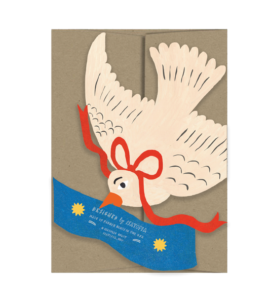 Happy Birthday Bird with Bow