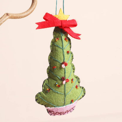 Felt Christmas Tree Hanging Decoration