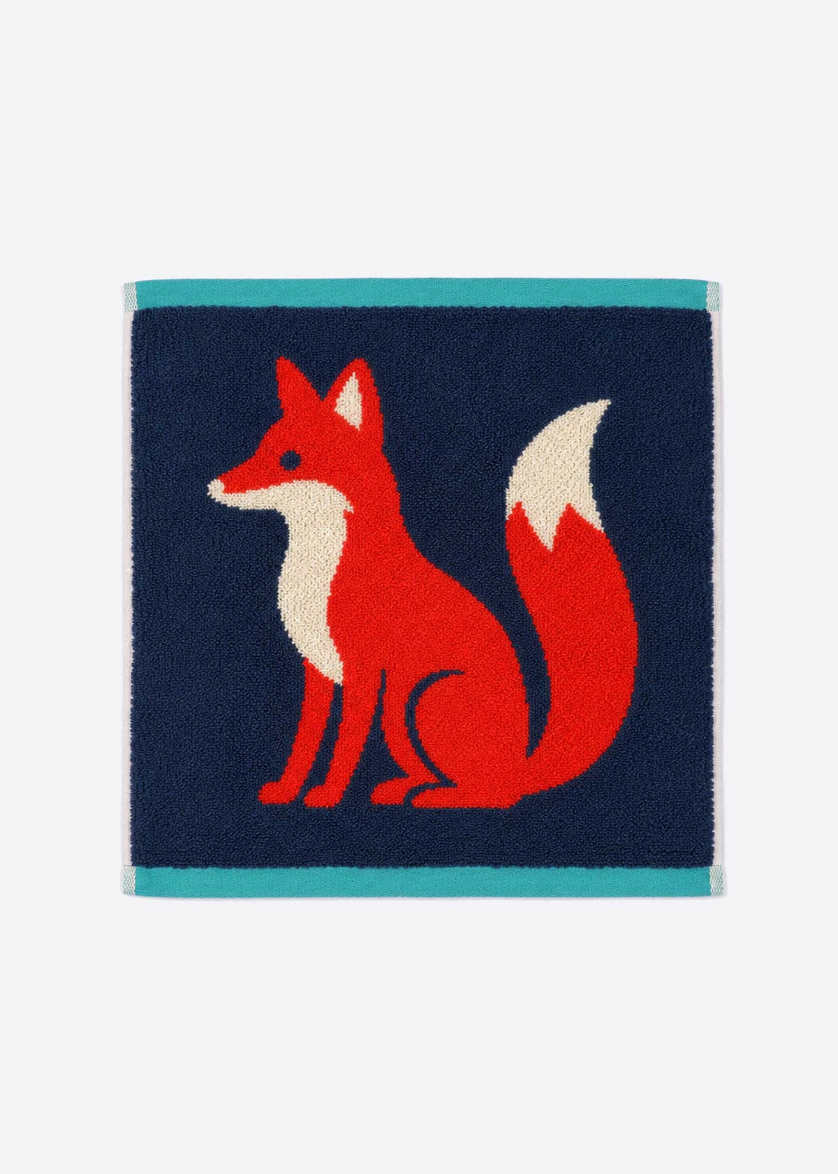 Fox Organic Cotton Face Towel
