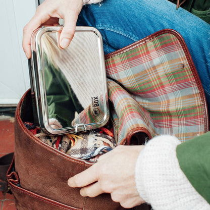 Two-in-One Stainless Steel Lunchbox Set