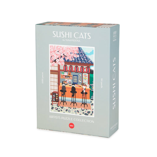 Sushi Cats Jigsaw Puzzle 1000 Pieces
