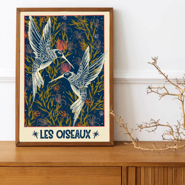 Les Oiseaux Art Print