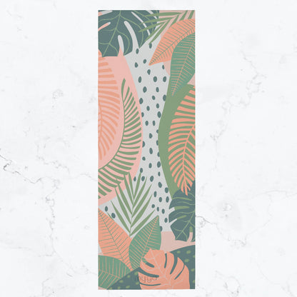 Palm Print Yoga Mat