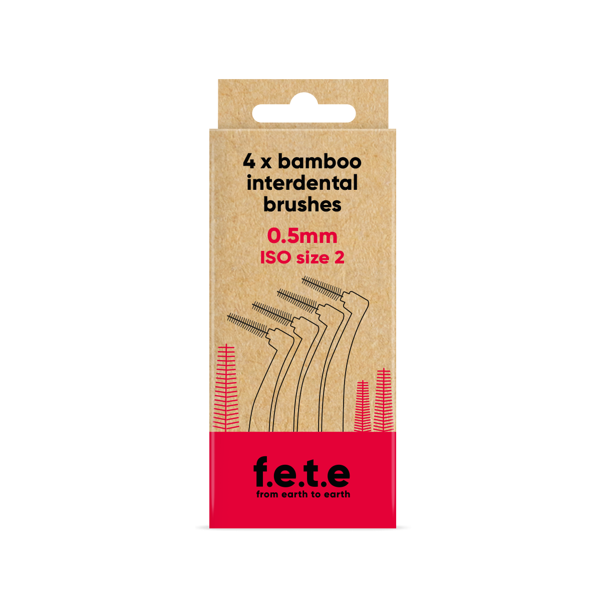 F.e.t.e Bamboo Interdental Brushes