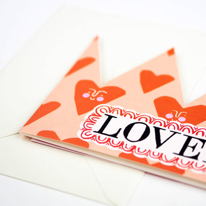 Loved ❤️ Party Hat Card