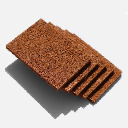 Biodegradable Coconut Dish Scrubbers - Kitchen Scourers 5 Pack