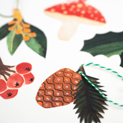 Festive Foliage Gift Tags