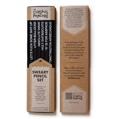 Sweary Graphite Pencil Set