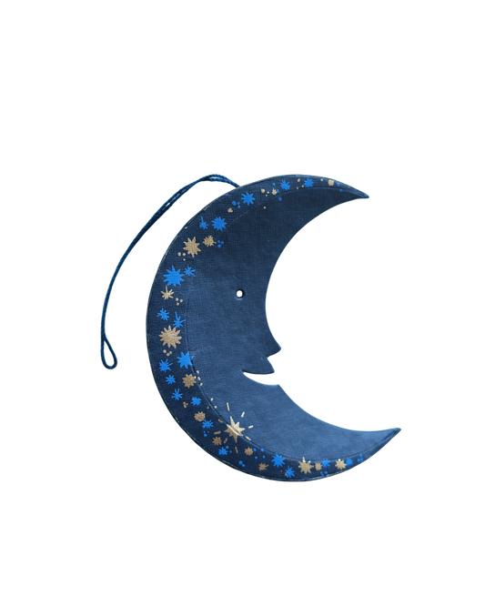 Midnight Man on the Moon Board Decoration