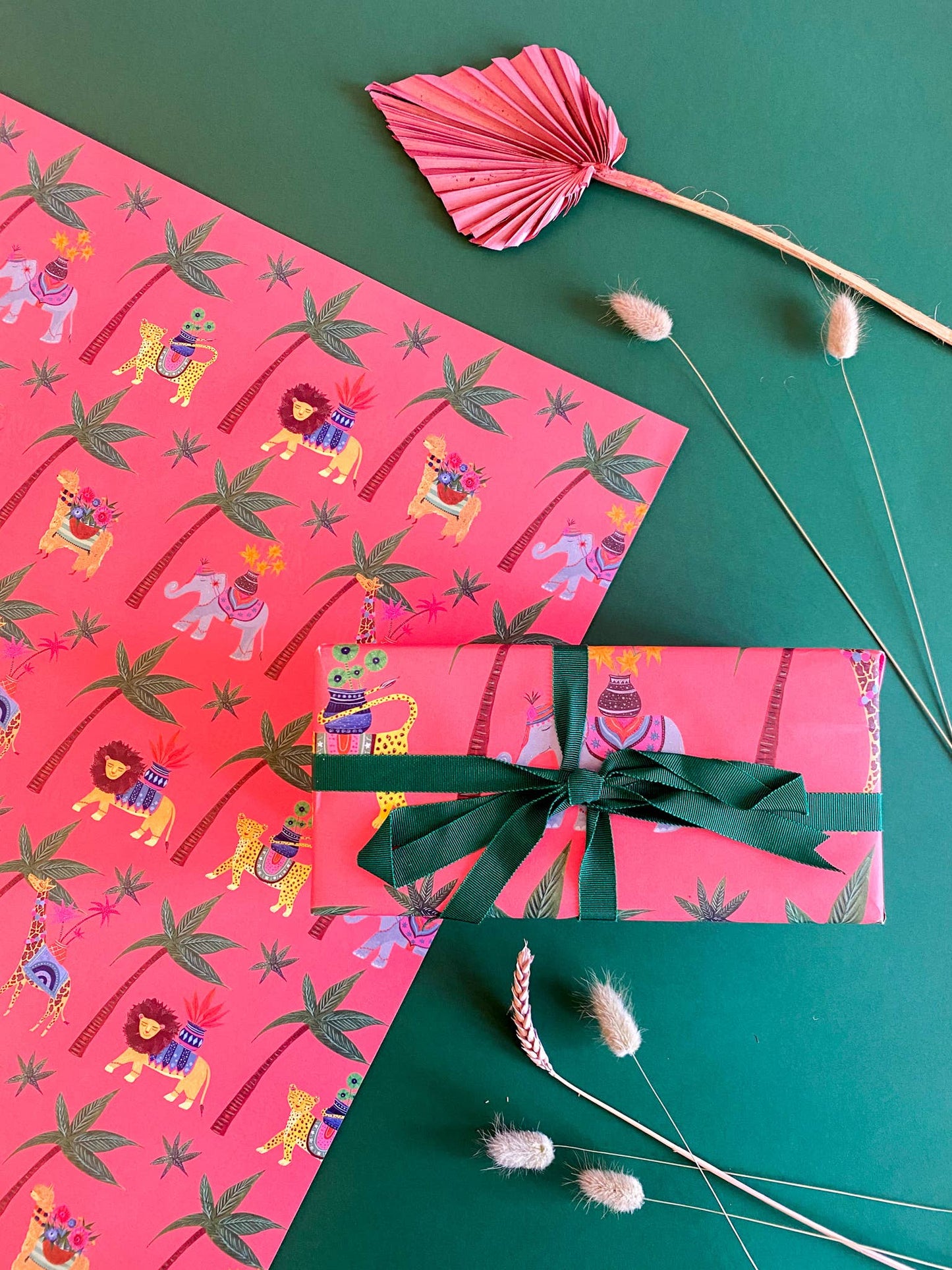 'Tropical Parade' Luxury Gift Wrapping Paper