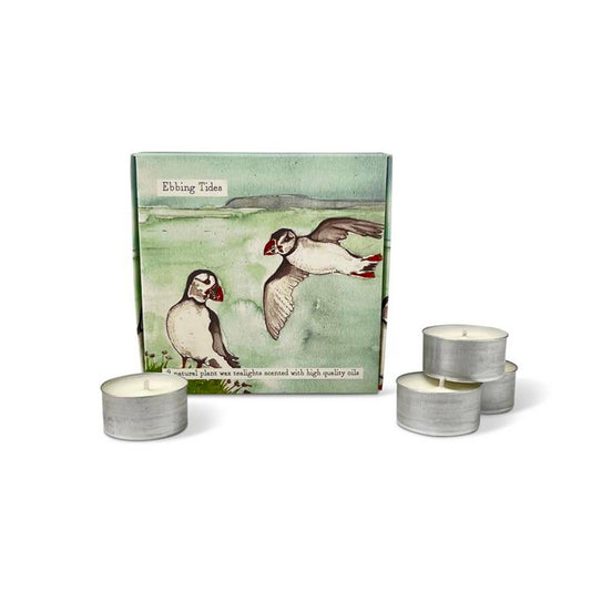 Ebbing Tides Scented Tealights - Sea Salt & Spray