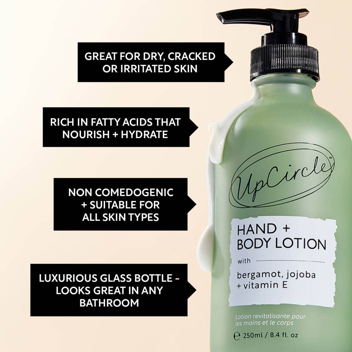 UpCircle Body Lotion with Bergamot + Vitamin E