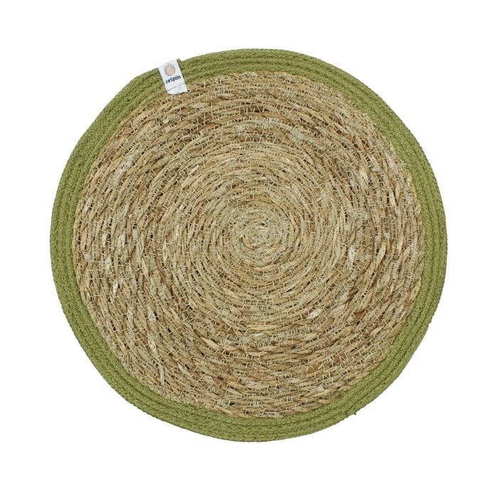 ReSpiin Set of 6 Seagrass & Jute Tablemats