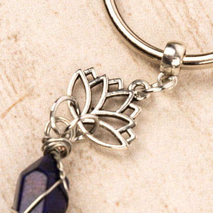 Healing Crystal Keychain