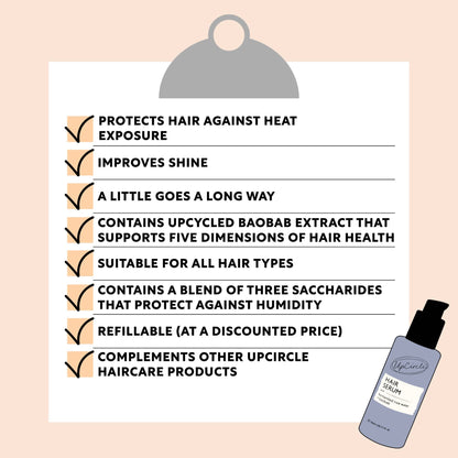 UpCircle Hair Serum with Fermented Rice Water 50ml