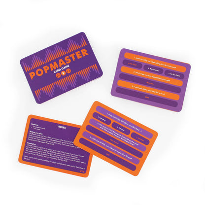 Popmaster Quiz Card Game