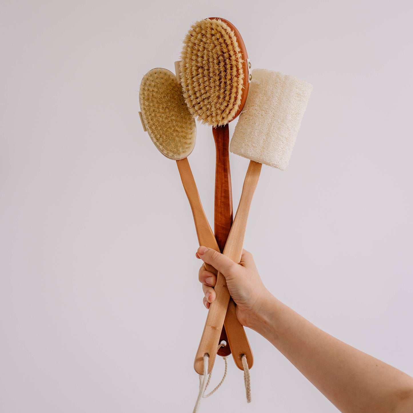 Croll & Denecke Wooden Body Brush with Handle