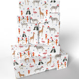 Christmas Party Animal Wrapping Paper