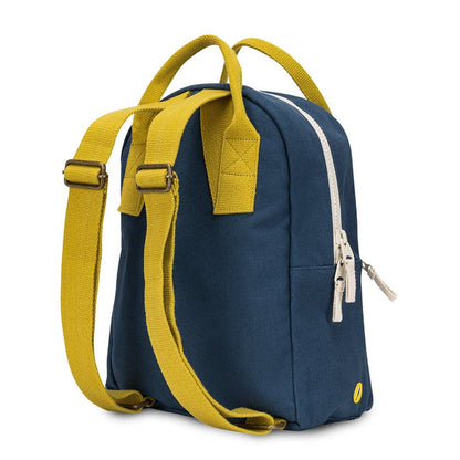 Fluf B Pack Jr Organic Cotton Kids Backpack Navy