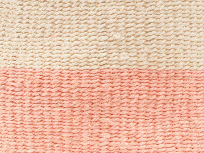 Dusky Pink Woven Basket