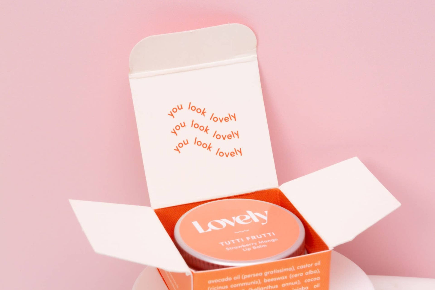 Lip Balm ‘Tutti Frutti’ Strawberry + Mango