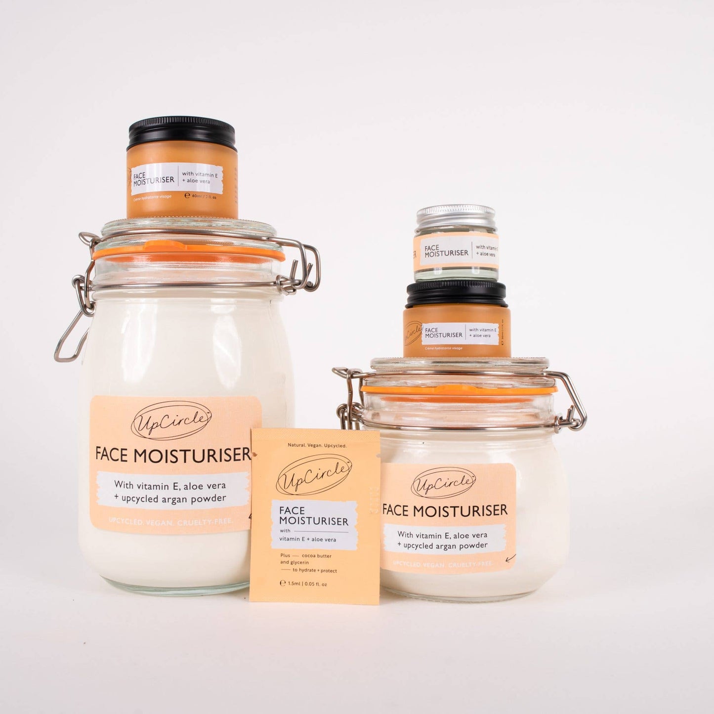 UpCircle Face Moisturiser with Vitamin E & Aloe Vera