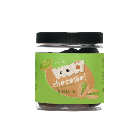 Finest Pistachio Chocolate Truffles - 130g Gift Jar