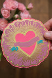 Ribbon Heart Greeting Card