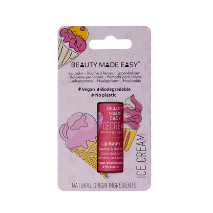 Ice Cream Natural Vegan Lip Balm