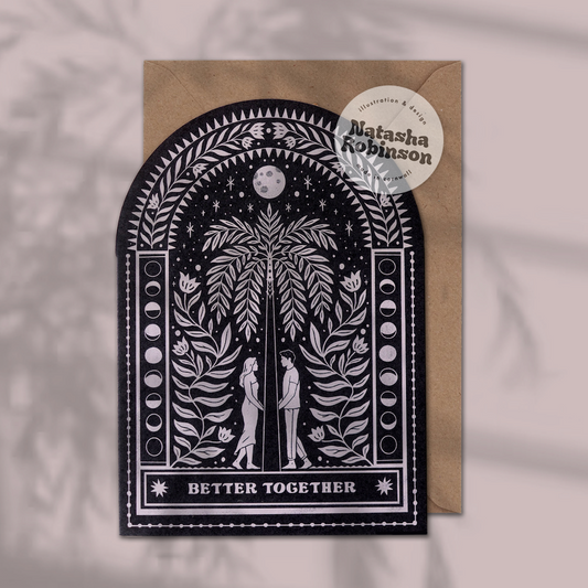 ‘Better Together’ Arch Greeting Card