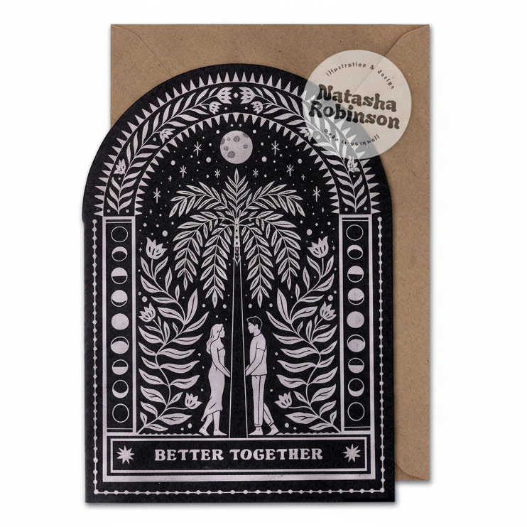 ‘Better Together’ Arch Greeting Card