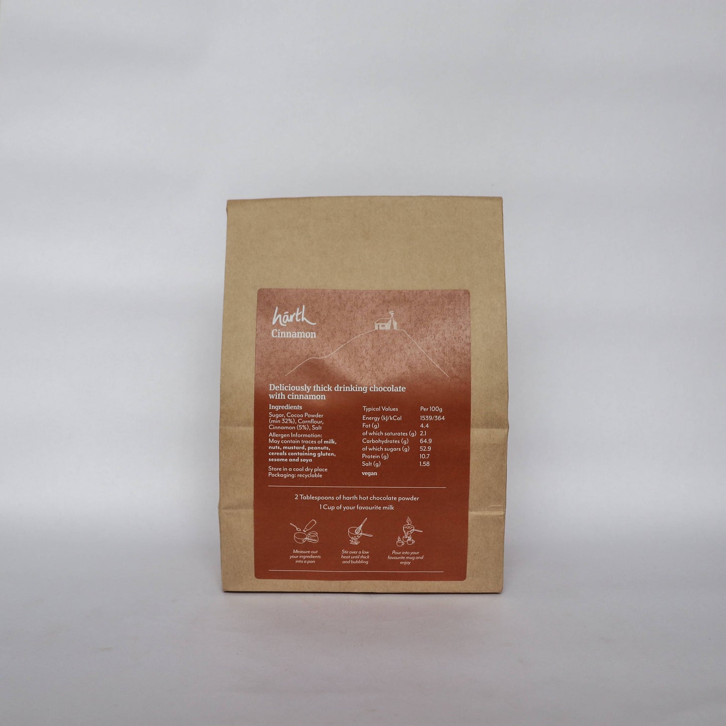 Harth Cinnamon Hot Chocolate 100g refill