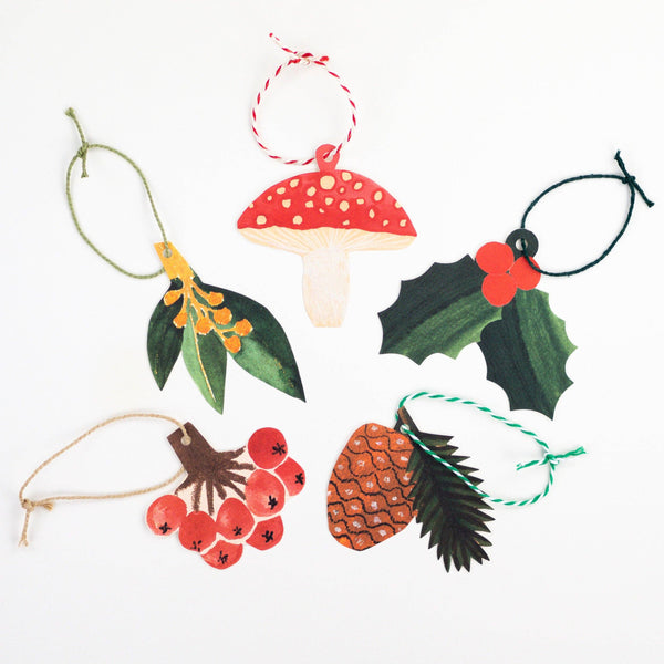 Festive Foliage Gift Tags