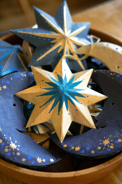 Golden Star Board Decoration