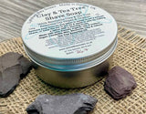 Lytchett Bay Clay & Tea Tree Shave Soap in Soap Tin