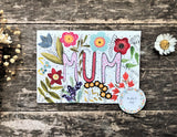 ‘Mum’ Seeded Plantable Mother’s Day Card