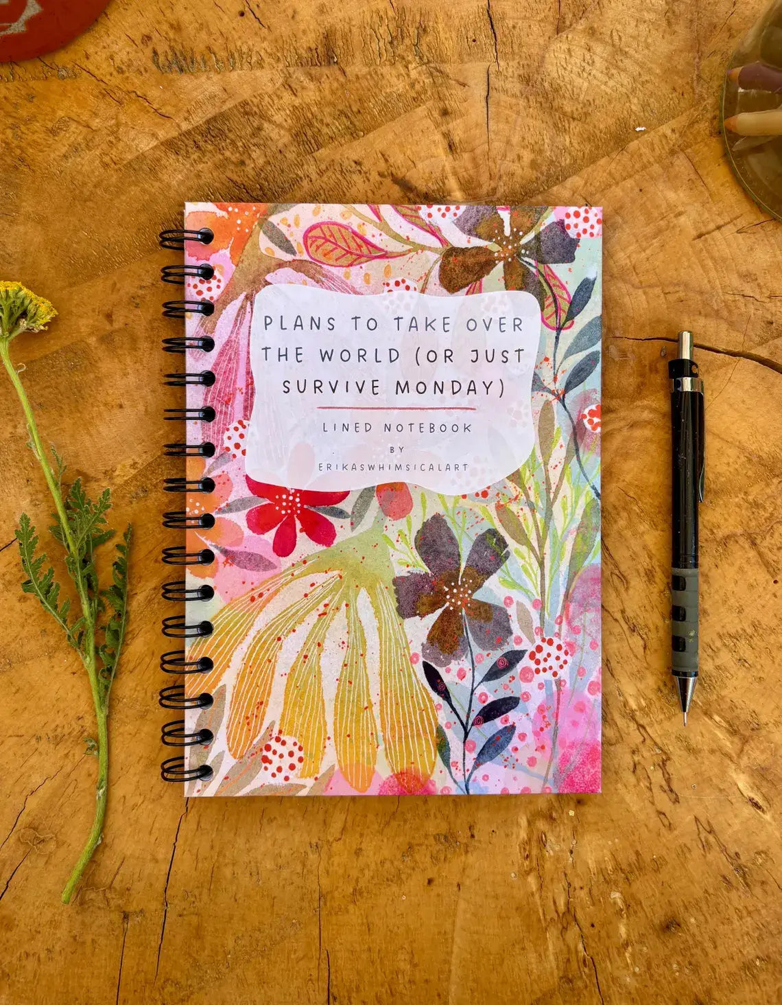 Plans to Take Over The World Pocket Lined Journal