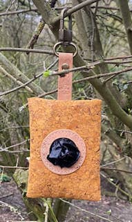Cork Dog Bag Holder