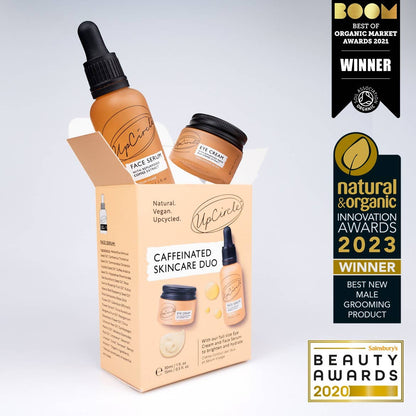 UpCircle Caffeinated Skincare Duo Bestselling Bundle - Save 15%