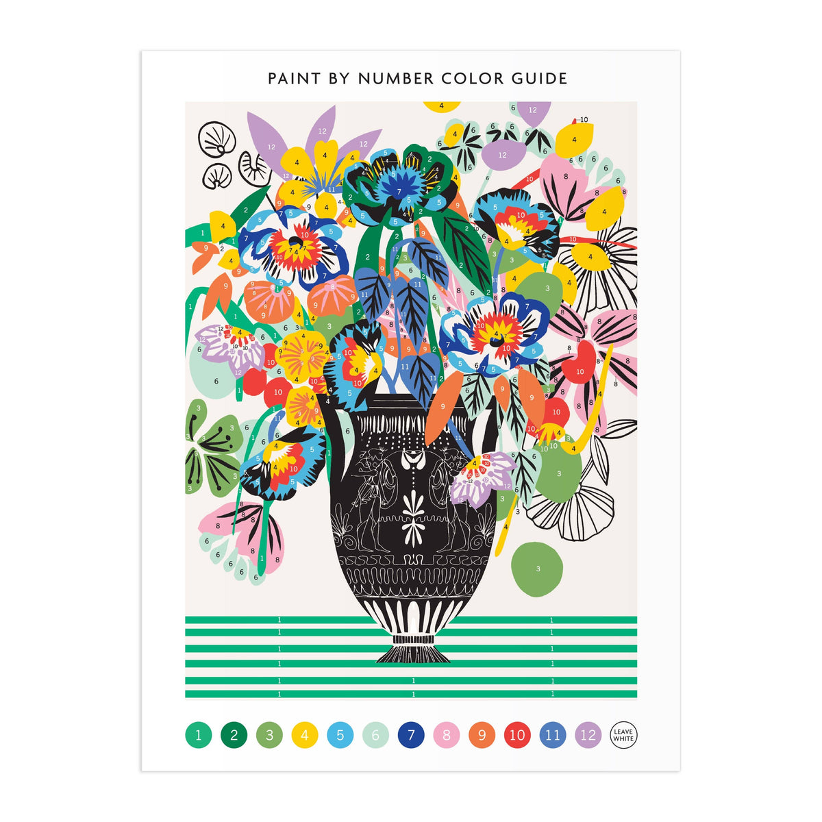 Paint by Numbers Craft Kit - Etruscan Vase