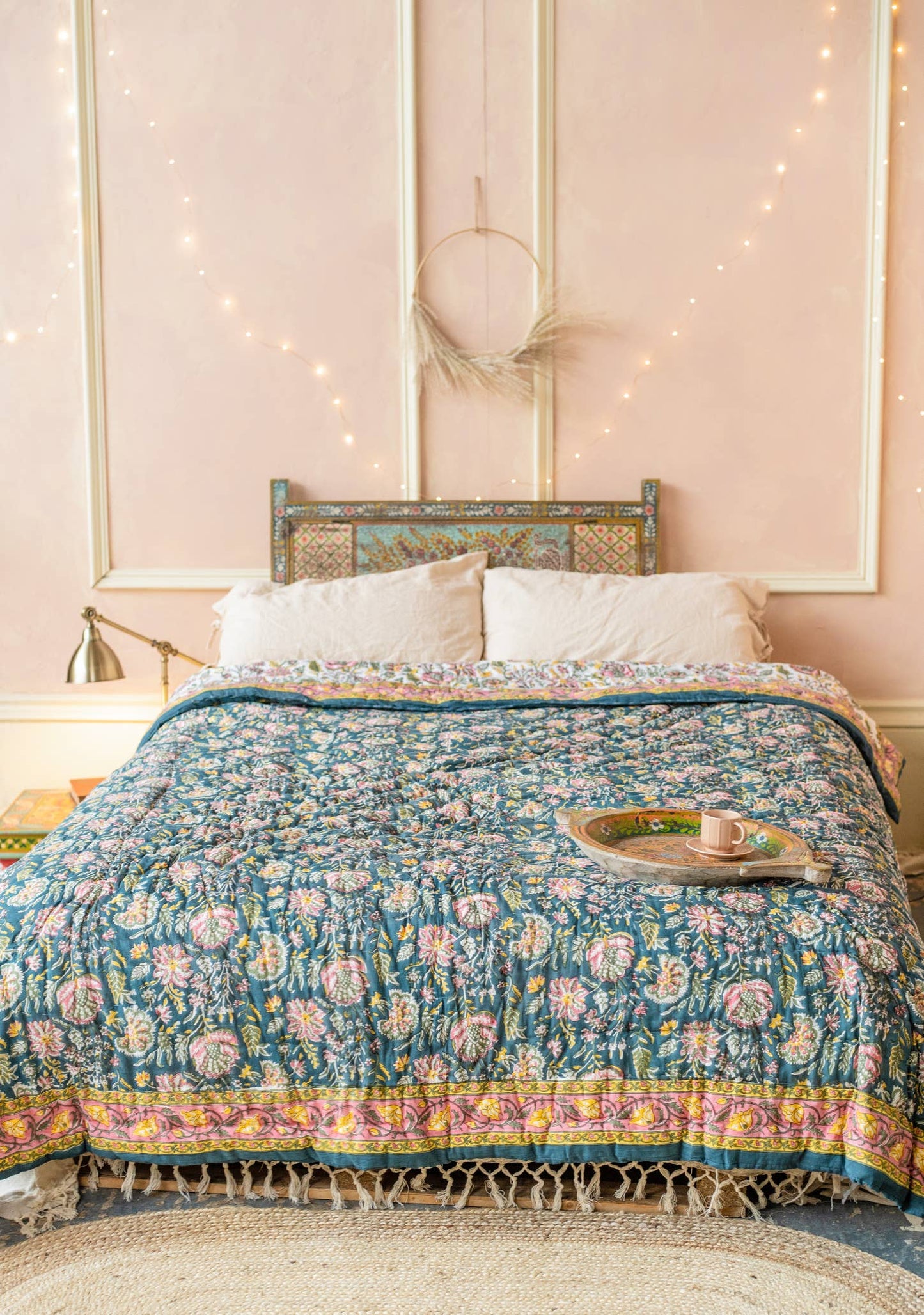 Blockprint Reversible Quilt