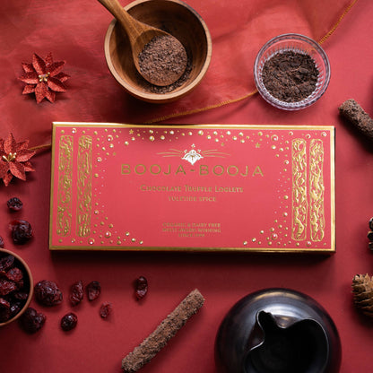 Yuletide Spice Chocolate Truffle Loglets