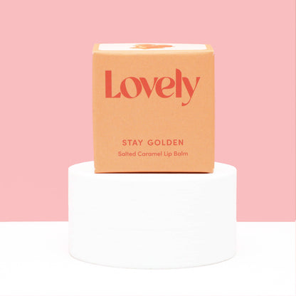 Lip Balm - Stay Golden - Salted Caramel