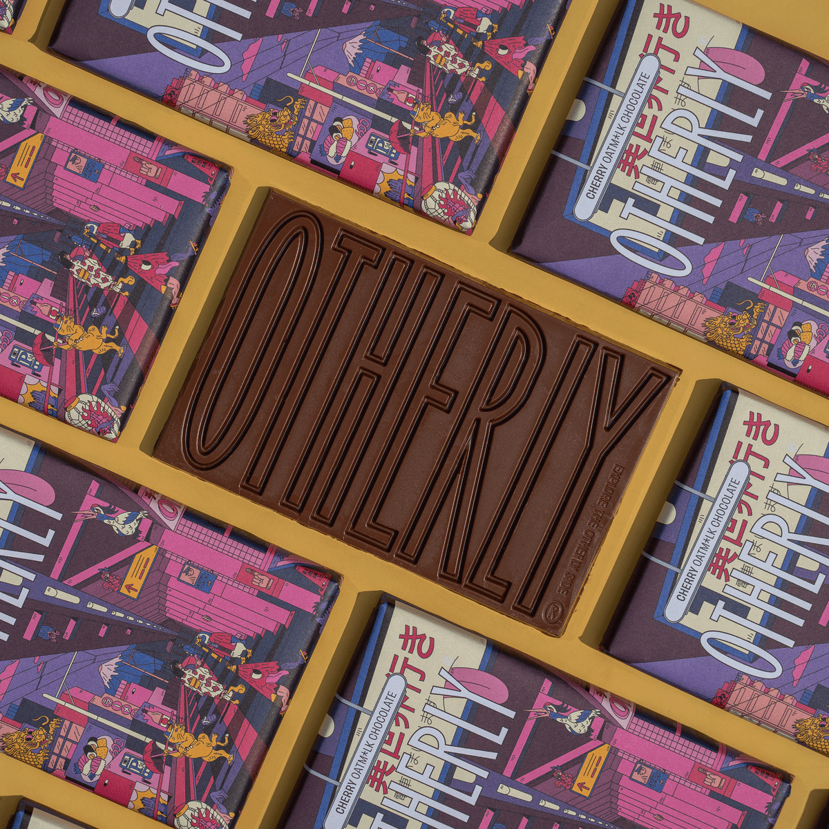 Cherry Cake Oatm*lk Chocolate Bar