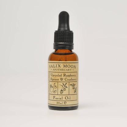 Salix Moon Facial Oil for Sensitive Skin - Apricot, Raspberry & Cranberry