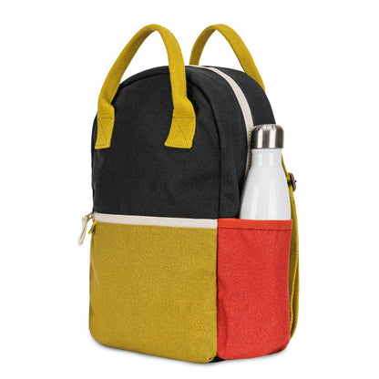 Fluf B Pack Jr - Organic Cotton Kids Backpack Carbon Cactus