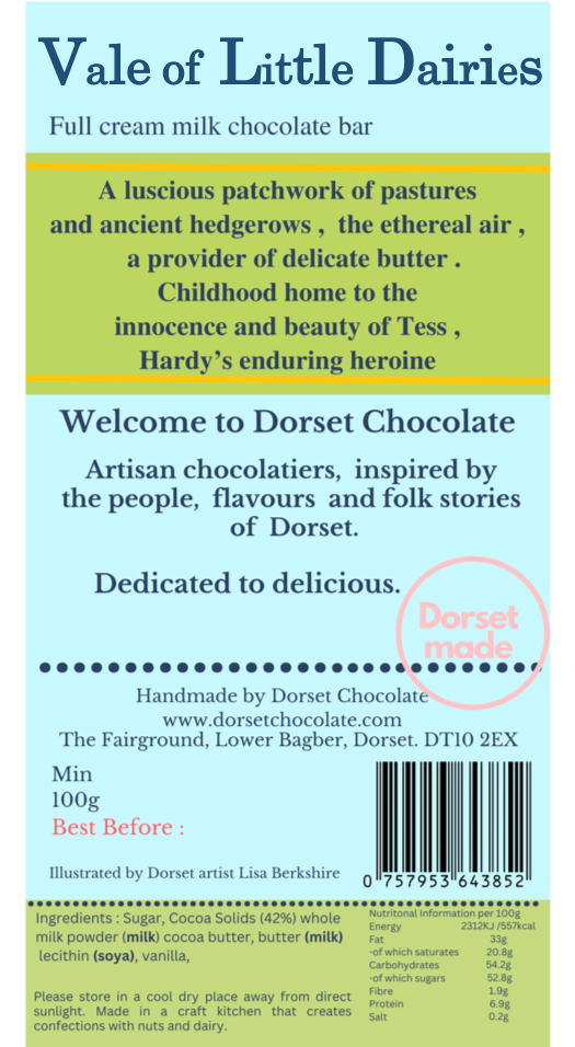 Dorset Chocolate - Vale of Little Dairies
